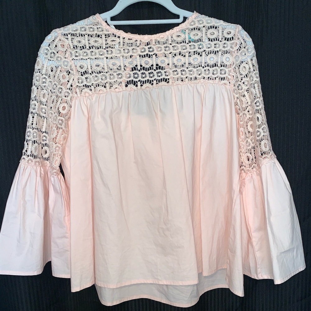 Light pink Karlie blouse